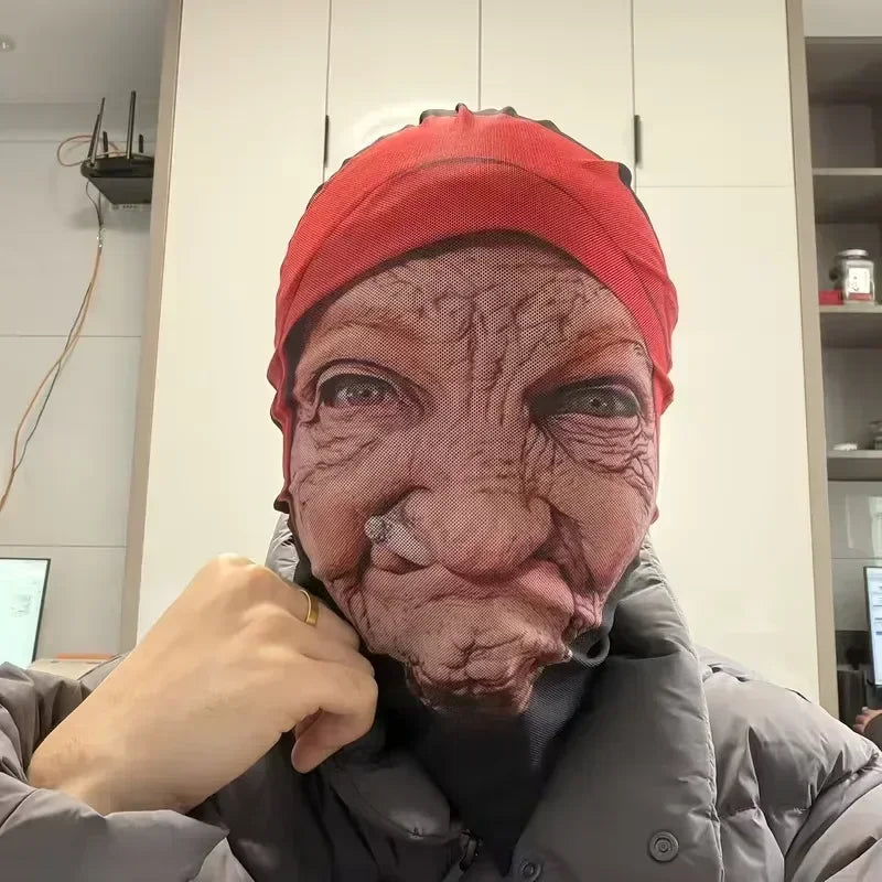 2026 Halloween Mask for Cosplay Role Play Masquerade Costumes Dress Up Celebrity Realistic Face Masks Balaclava Headgear