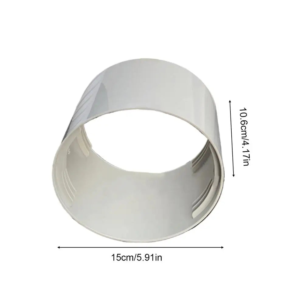 5.9 Inch AC Exhaust Hose Coupler Portable Air Conditioner Vent Tube Connector Interface Adapter for Window Home Bedroom Kitchen