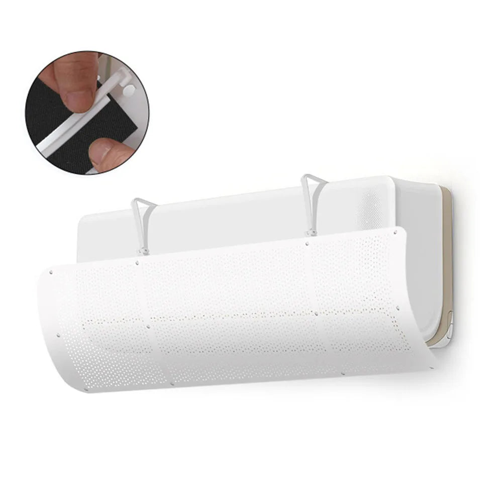 Air Conditioner Wind Deflector Home Air Conditioning Windshield Adjustable Shade Wind Guide Anti-Direct Blowing Shield