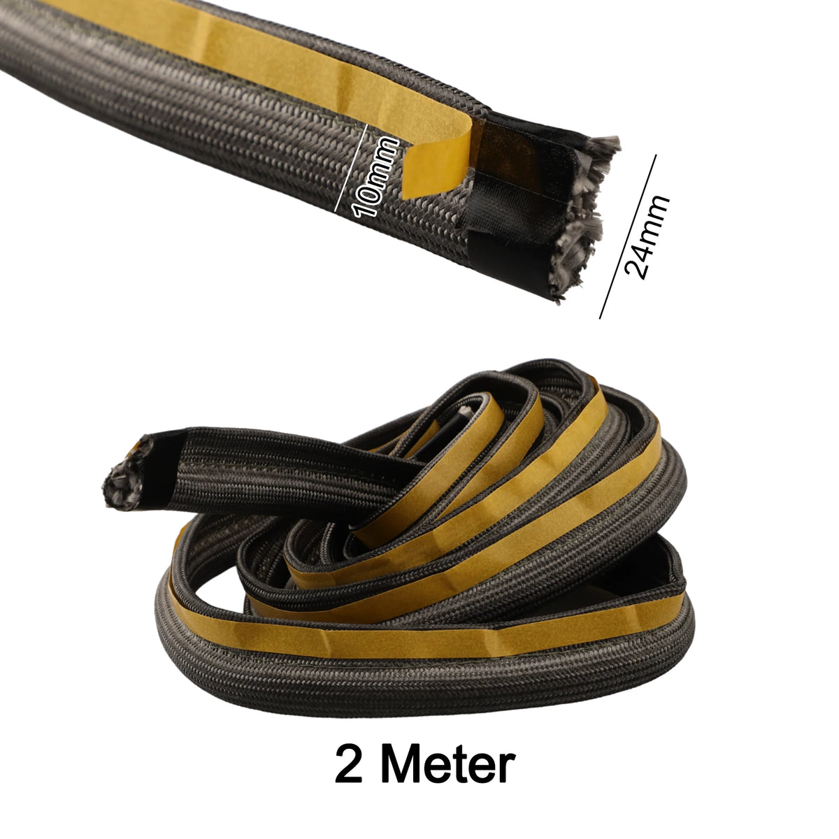 Door Seal Stove Rope Diameter 10mm Glass Yarns Log Woodburner Oven Thermal Insulation 1pcs Brand New High Quality