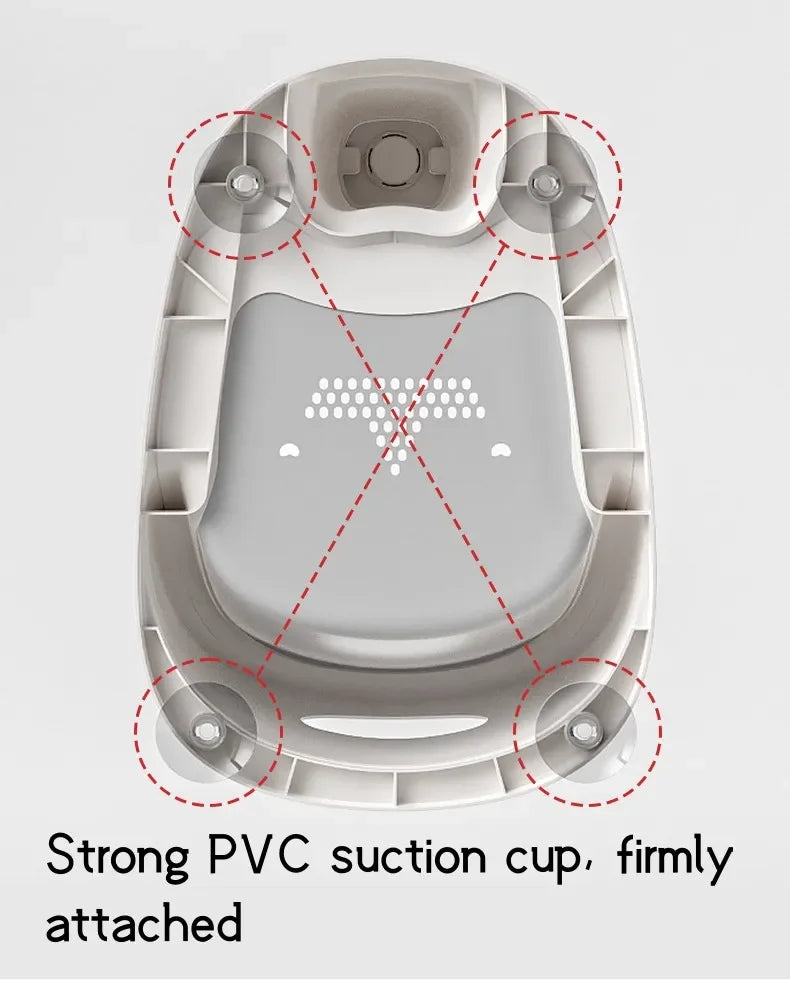 Children's Shower Seat Portable Shower Stand for Newborns and Young Children Children's Growth Accessories Temperature Sensing