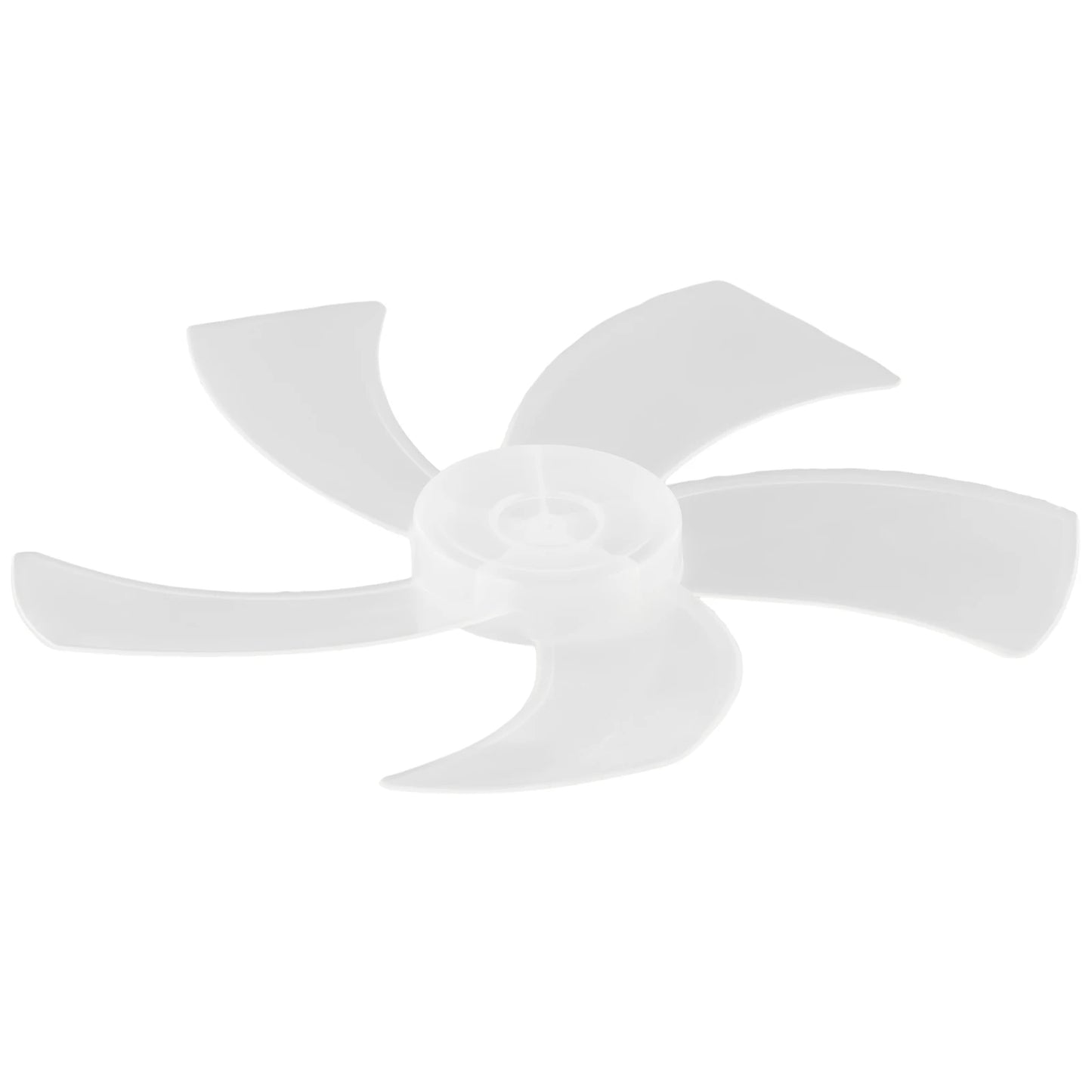 16 Inch Five Leaf Replacement Fan Blade With Nut Cover For Stand Fans And Desk Fans Plastic Material For Household Use