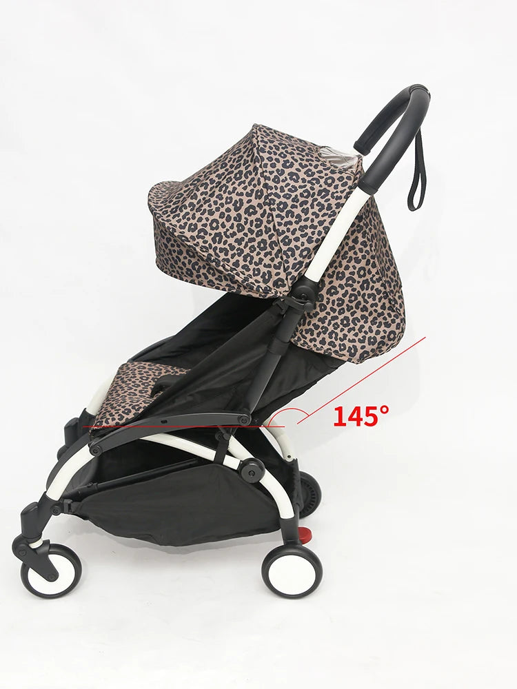 Baby Stroller Accessories 2pcs/set 6+ Sunshade&Mattress Fit for Yoyo/Yoyo3 Thickening UPF50+ Waterproof Canopy With Seat Liner