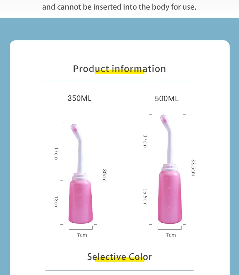 Portable Bidet Private Parts Flushing Device Baby Butt Cleaner Confinement Pregnant and Lying-in Women's Perineum Body Bidet