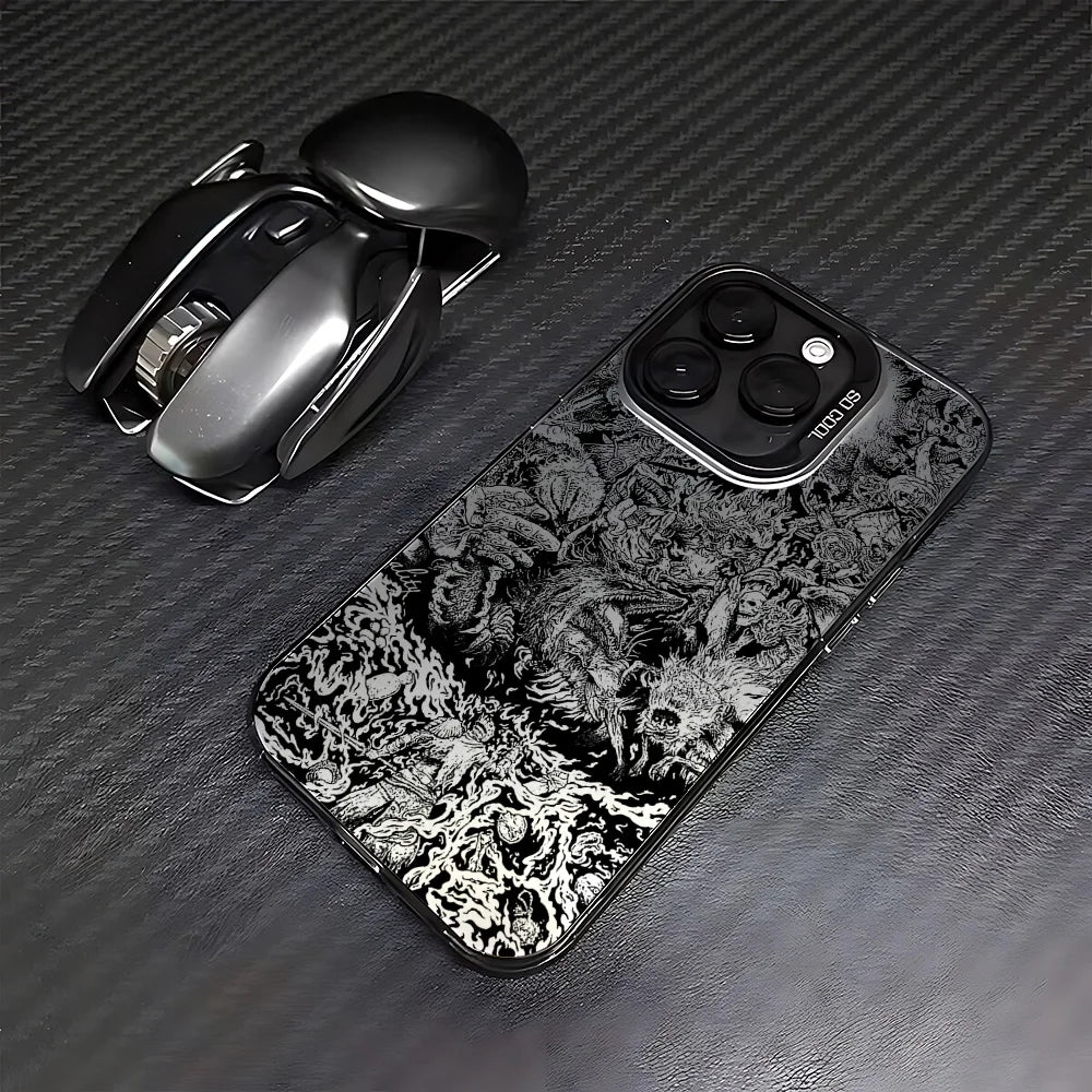 Hot Blood Game Dark Souls Phone Case For iPhone 16e 16 15 14 13 12 11 mini Pro Max X XR XSMAX 8 7 Plus Anti Fall Matte Cover