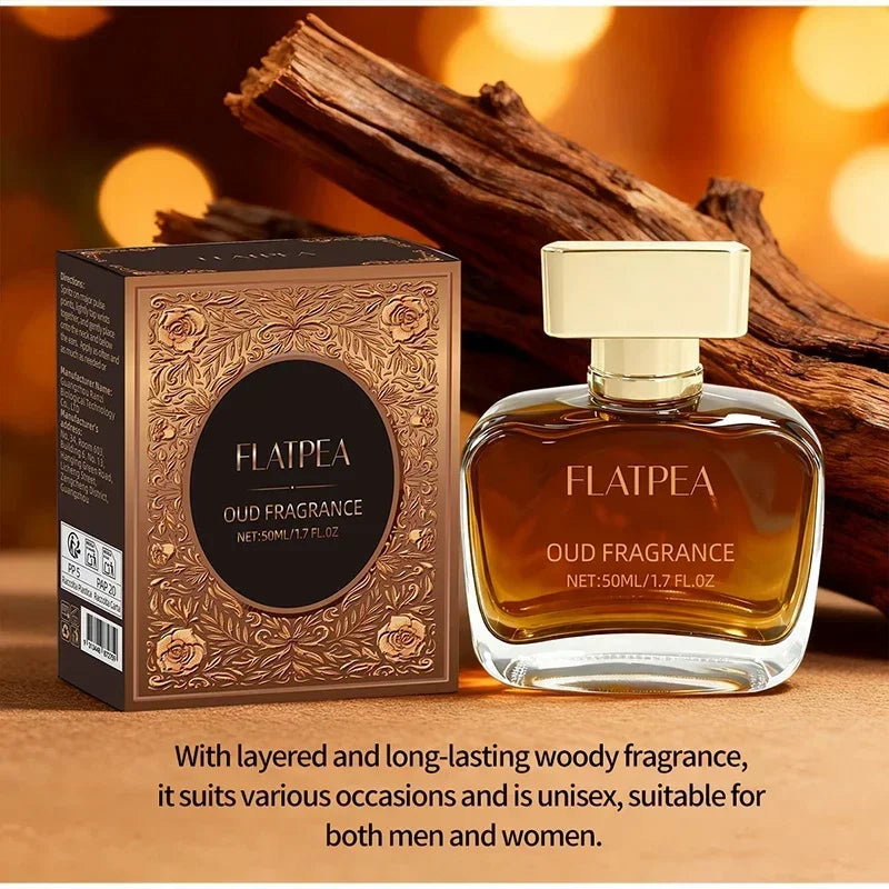 Arabian Luxury Eau de Parfum, Unisex Oud Woody Long Lasting Perfume,Leather Musk Sandalwood Scent, Strong Oriental Fragrance