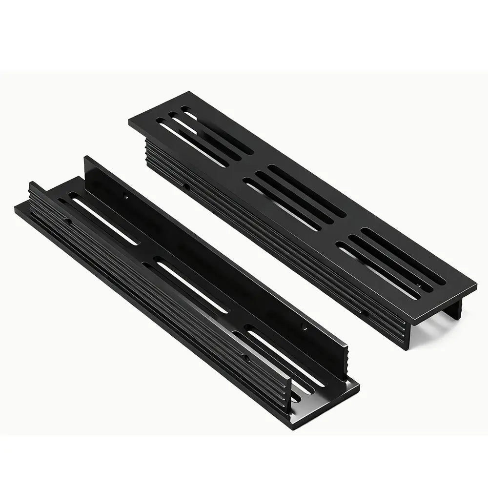 Aluminum Alloy Cabinet Breather Hole Cover Rectangle Breathable Mesh Wardrobe Air Vent Decor 30mm Wide Ventilator Grille Cover