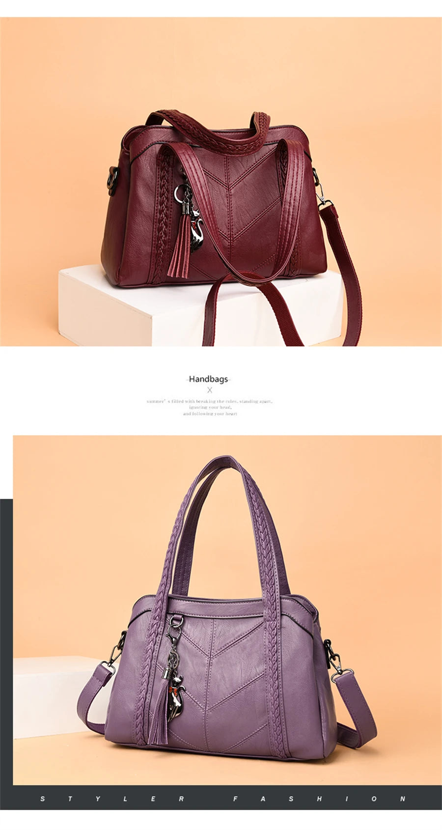 Women Luxury Handbags for Women Leather Bag High Quality Sheepskin Female Shoulder Bags Famous Designer Crossbody Bag Sac à Main