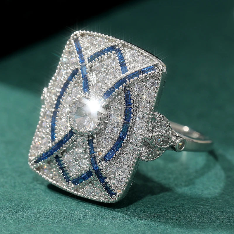 Exquisite Jewelry Accessories Suitable for Women Various Occasions Perfect Fashion Sparking Synthetic Zirconia Anniversary Gifts