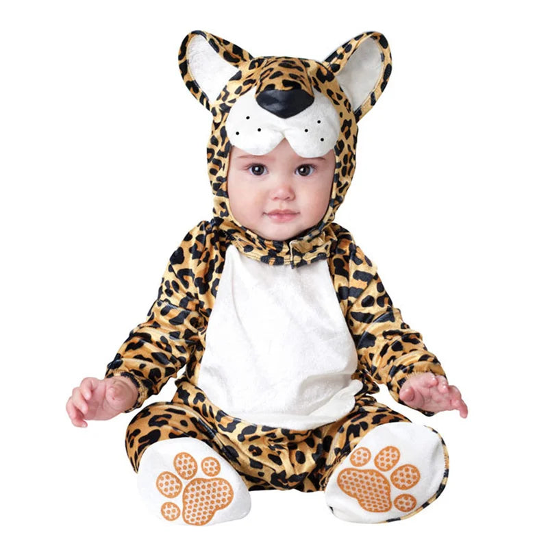 Halloween Baby Boy Girl Clothes Romper Onesie Newborn Toddler Christmas Rompers Flannel Warm Soft Baby Infant Costume