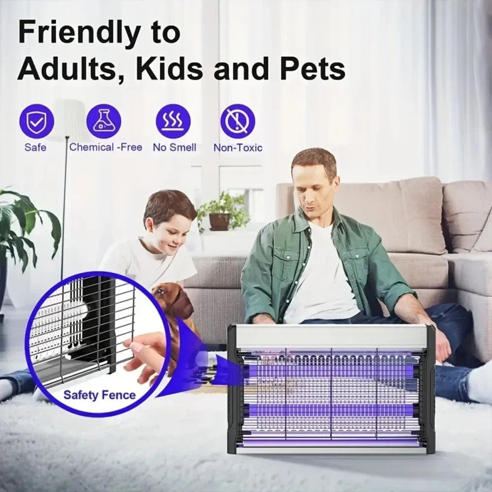 COOINJOY Mosquito Killer Lamp Electric Shock Insect Trap Catcher Indoor Bedroom Anti Mosquito Repellent UV Light Pest Control