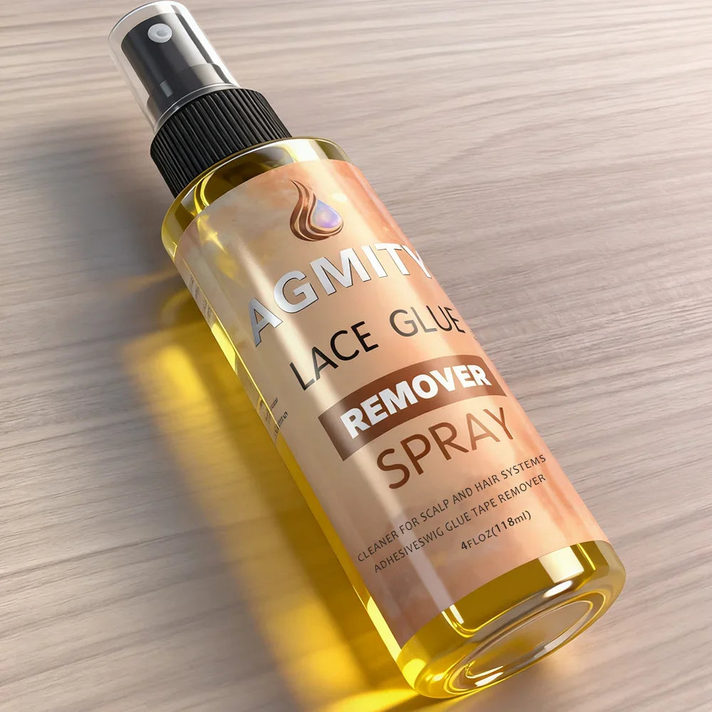 118ML Wig Glue Remover For Lace Wigs Tape Glue Remover Spray Keratin Glue Removel Spray for Closure Hairpiece Toupee Makeup Tool