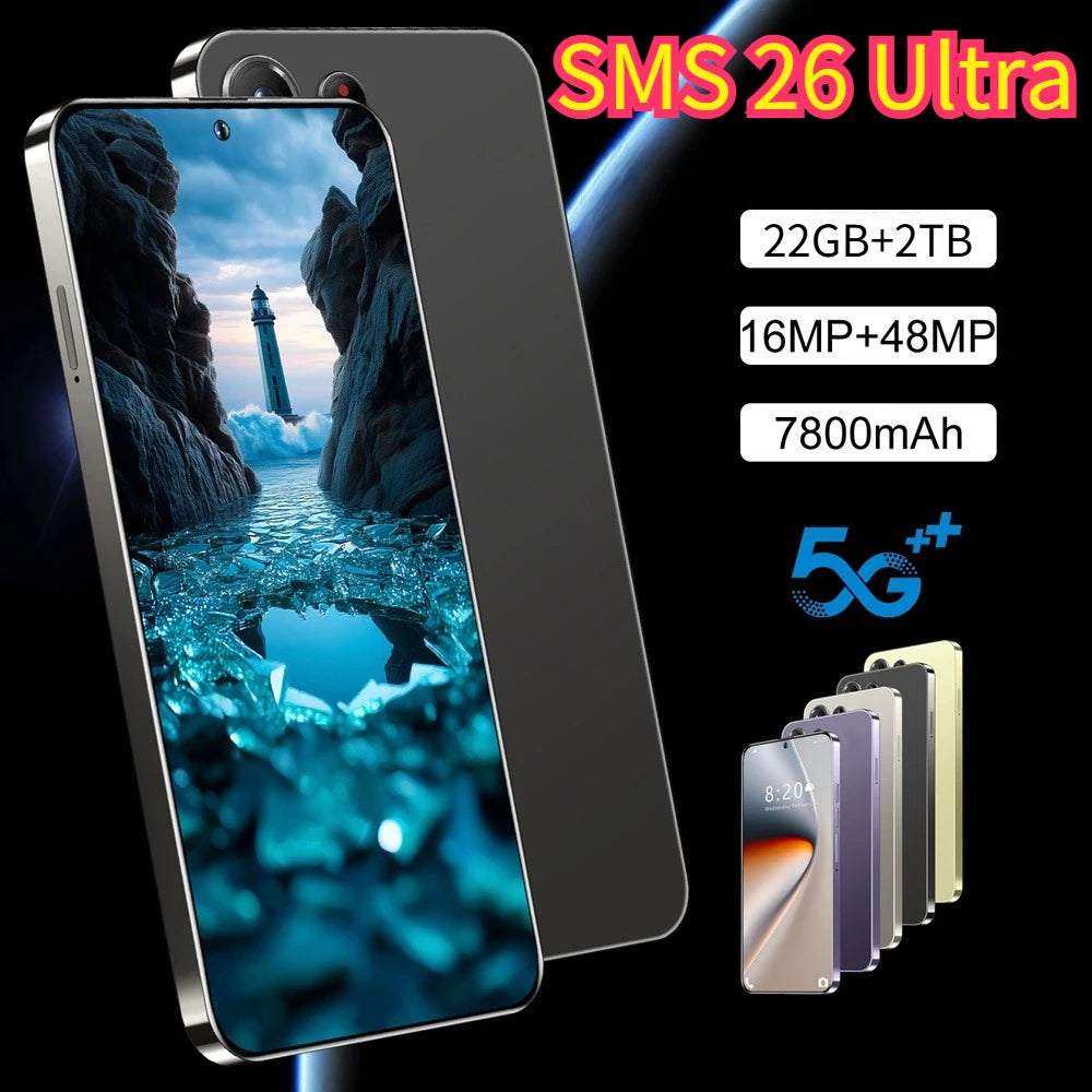HOT SALE Silicone Protective Covers Are Used for SMS 26 Ultra 5G Mobile Cell Phones Accessories 7.3inch Android Smartphone Case