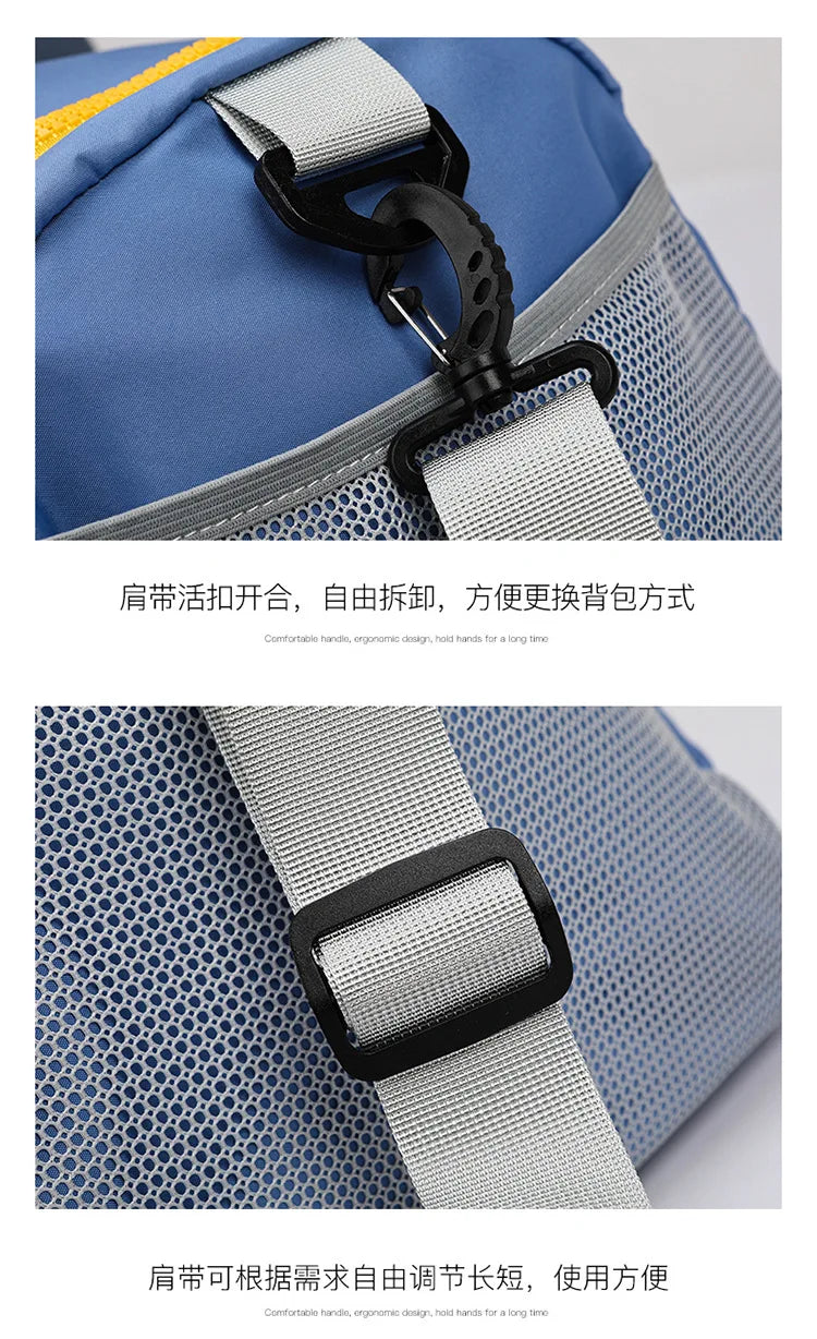 Korea Mommy Bag Baby Stroller Nappy Bag Baby Diaper Organizer Portable Tote Bags Maternity Multi-function Travel Messenger Bags