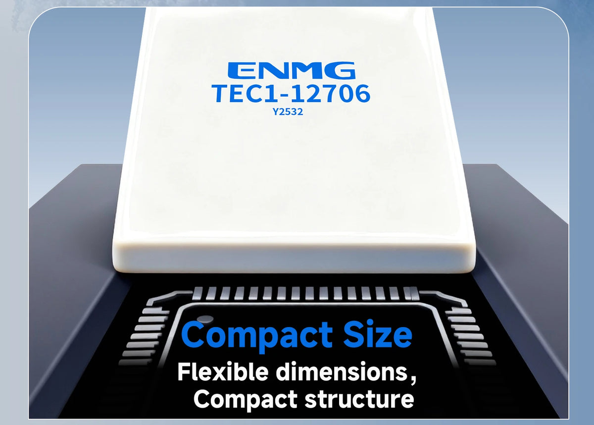 ENMG TEC1-12706 / TEC1-24106 Thermoelectric Cooling Module-12V/24V Peltier Cooler for DIY&Industrial Applications Peltier Effect