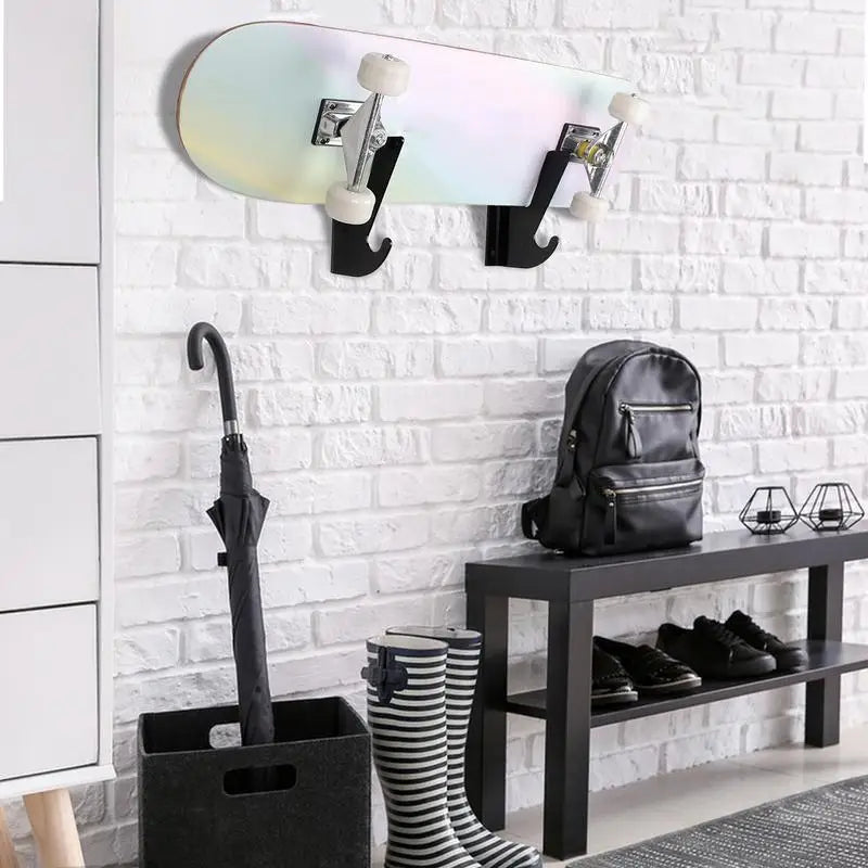Skateboard Wall Mount Display Horizontal Storage Hanger For Longboard Skateboard Stand Skateboard Shelf Fits Virtually All