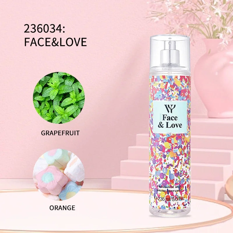 Women Secret Flower Season Perfume 236ml Body Mist Victoria Charm Lasting Body Spray Fresh Fruity Deodorant Purifying Air Spray