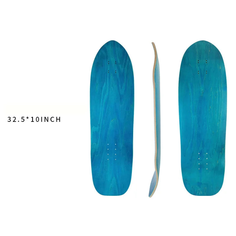 28/30/31/33/36 Inch Skate Board Smooth Maple DIY Skateboard Longboard Blank Land Surfboard Deck Short Board For Outdoor Sports
