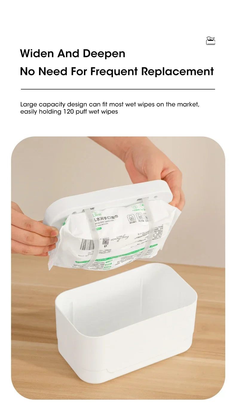 Portable USB Baby Wipe Warmer With LED Display Wet Towel Dispenser Heating Box For Home Car Travel Diaper Changing