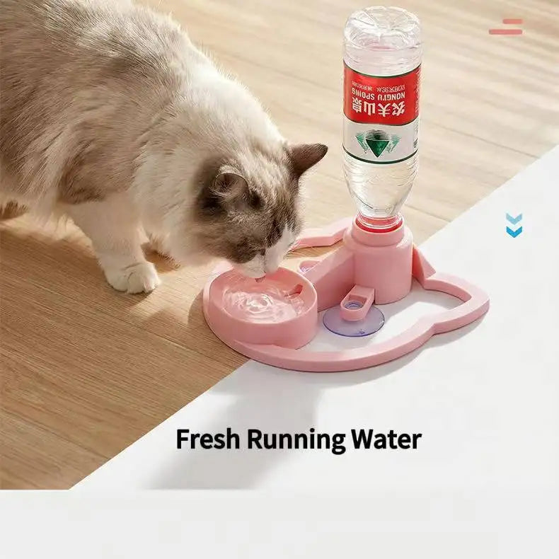 Stable Non-Slip Automatic Waterer for Pets, Ensures Clean Drinking Water, Promotes Pet Health, Ideal for Dogs and Cats