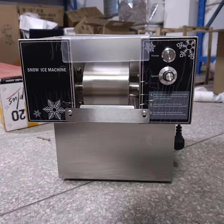 60KG/24H Snowflake Ice Machine Europe Snowflake Ice Machine Korea Bingsu Machine Snowflake Ice Shaving Machine 220/110V