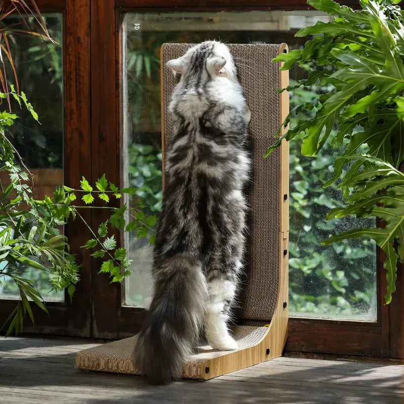 Cat Scratcher Cat Scratching Post Vertical Wear-resistant Scratch-resistant Cats Scratching Board Cats Toy Furniture Protector