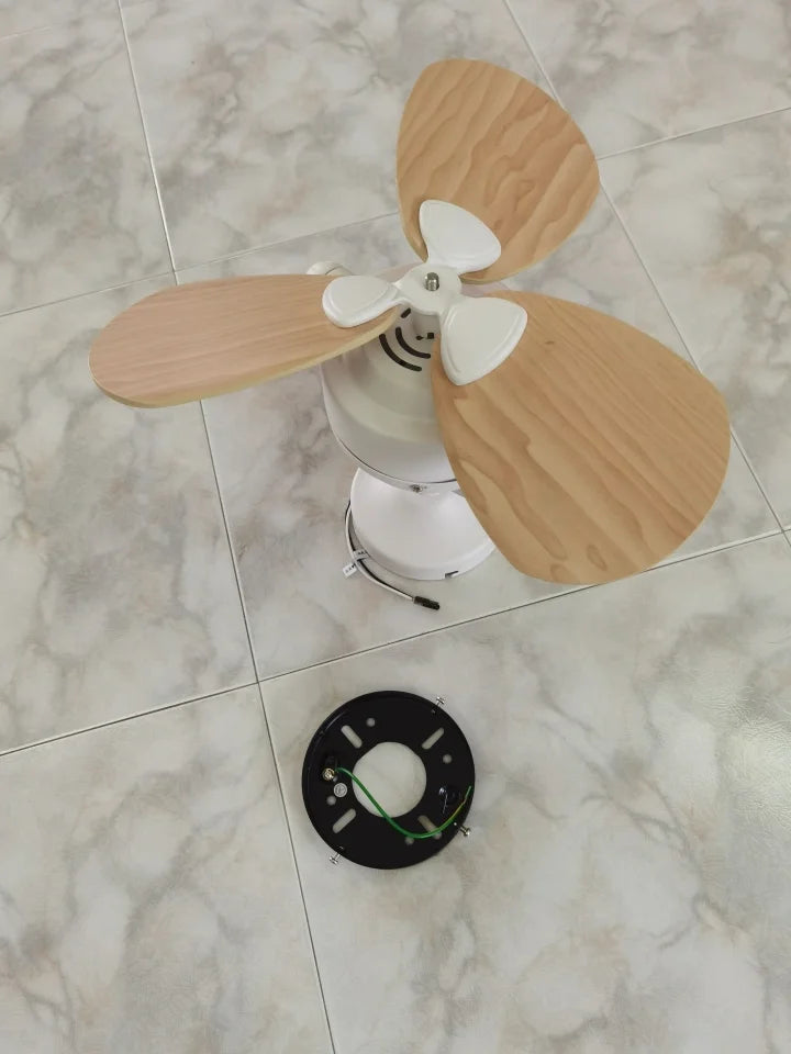 Creative Shaking Head Ceiling Fan 16 Inch Mini Living Room Bar Balcony Corridor Ceiling Wall Dual Purpose Fan Wall Mounted Fans