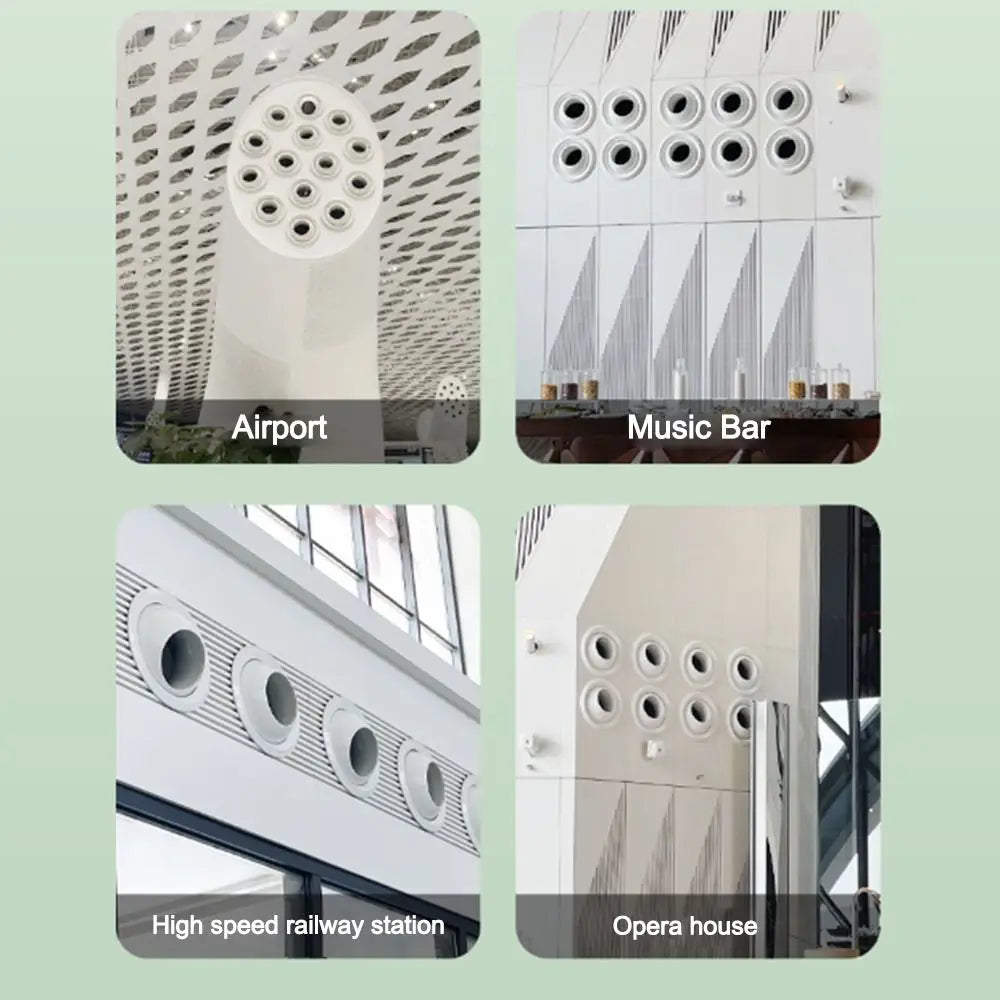 ABS Air Conditioning Exhaust Vents Adjustable Round Ventilation Nozzles 75/100/150/200mm Circular Jet Vents