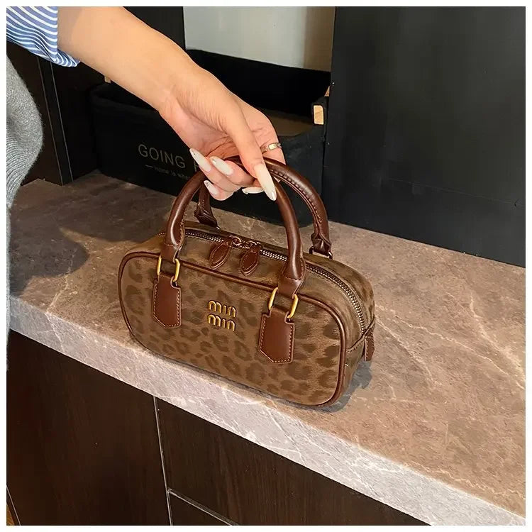 Original Square Leather Satchel Handbag Women Designer Tote Shoulder Crossbody Purse Luxury Diaper Bag
