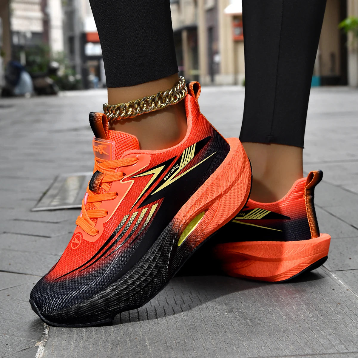 Men Running Shoes Carbon Board Air Cushion Marathon Sneakers Breathable Lightweight Women's Comfortable Speciality Sports Shoes