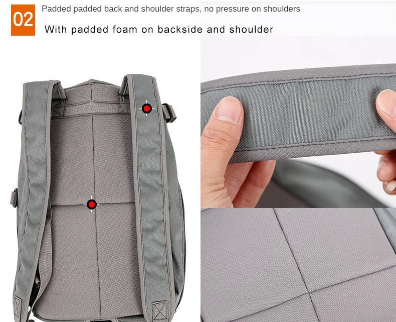 Internet Celebrity Pet Backpack Breathable Canvas Cat Bag Portable Travel  Bag  French Bucket Dog Backpack  Pet Supplies Outdoor