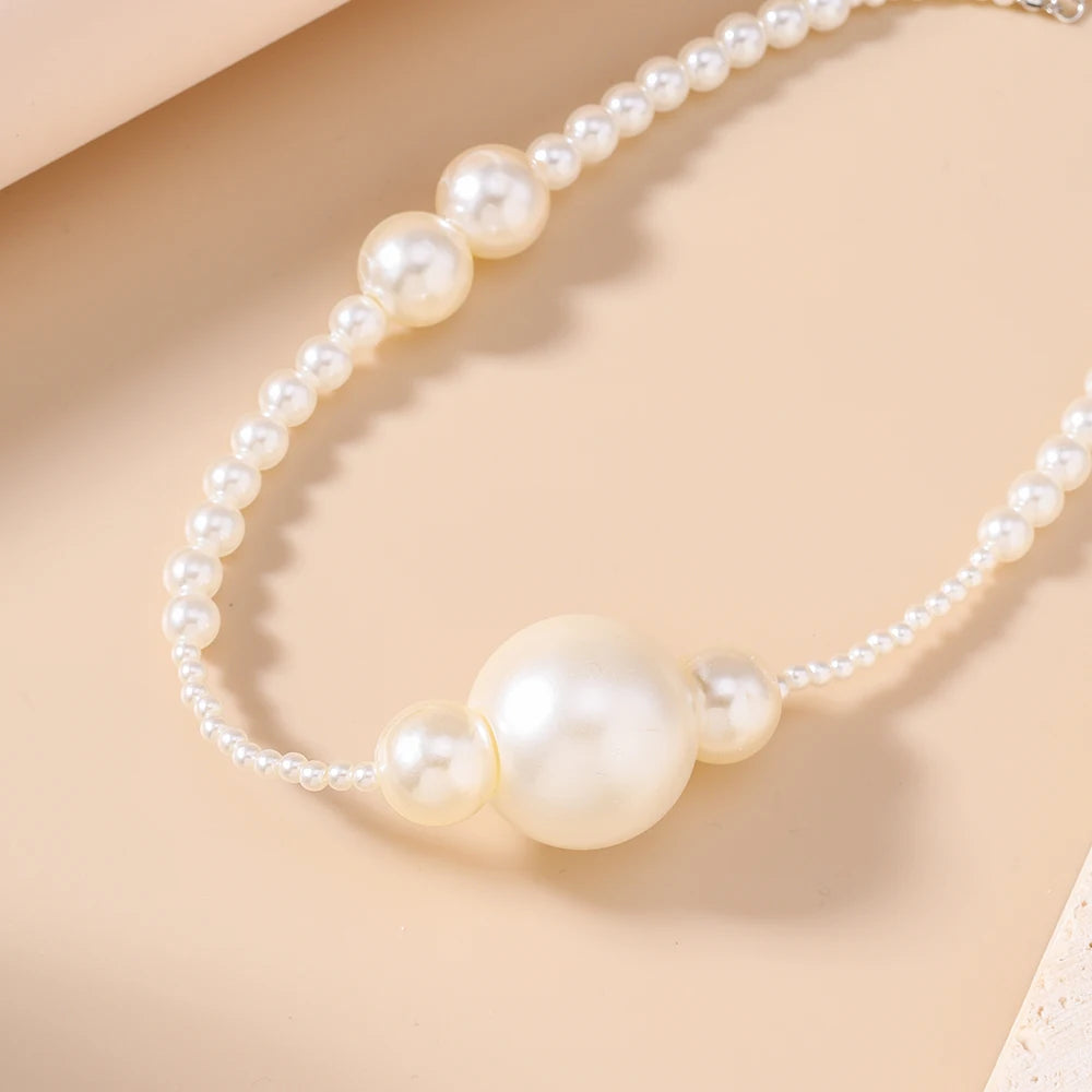 Aihua Fashion Big Imitation Pearls Beaded Waist Chain for Women Belly Body Chain Sexy Bikini Summer Beach Jewelry Gifts