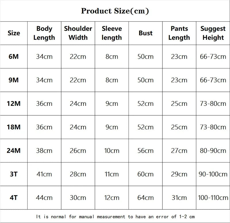 Kids Clothes Set Baby BoyGirl T-Shirt + Shorts Summer Clothing Cotton Cartoon Casual Boys Tracksuit Children Baby Clothes Set