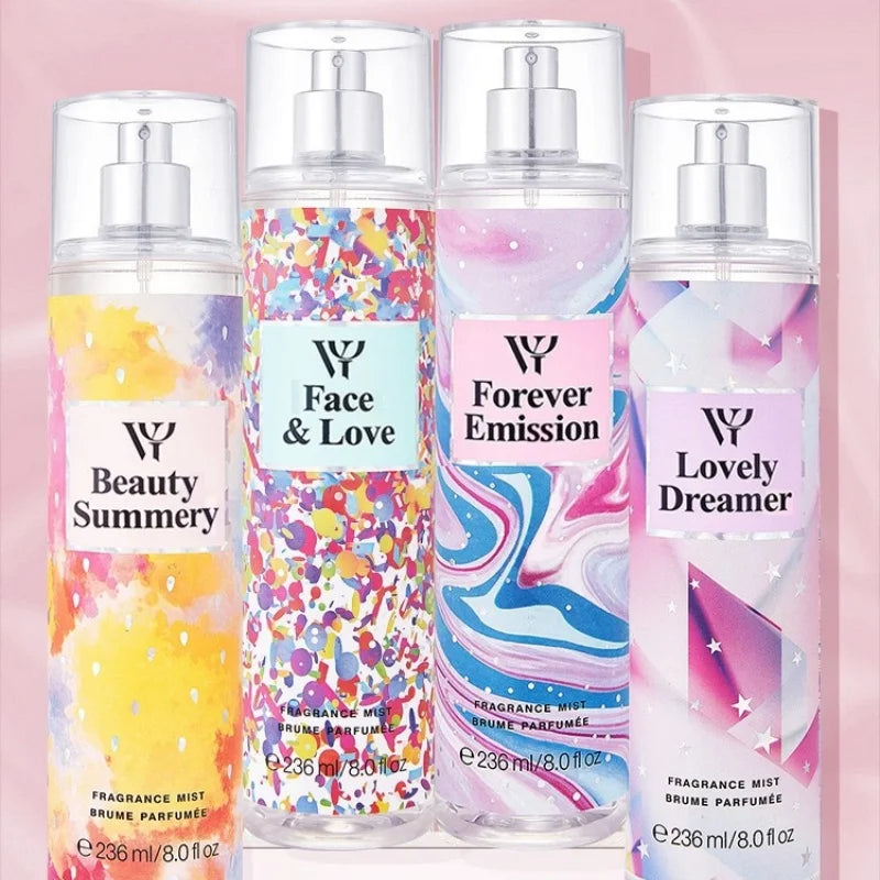 Women Secret Flower Season Perfume 236ml Body Mist Victoria Charm Lasting Body Spray Fresh Fruity Deodorant Purifying Air Spray