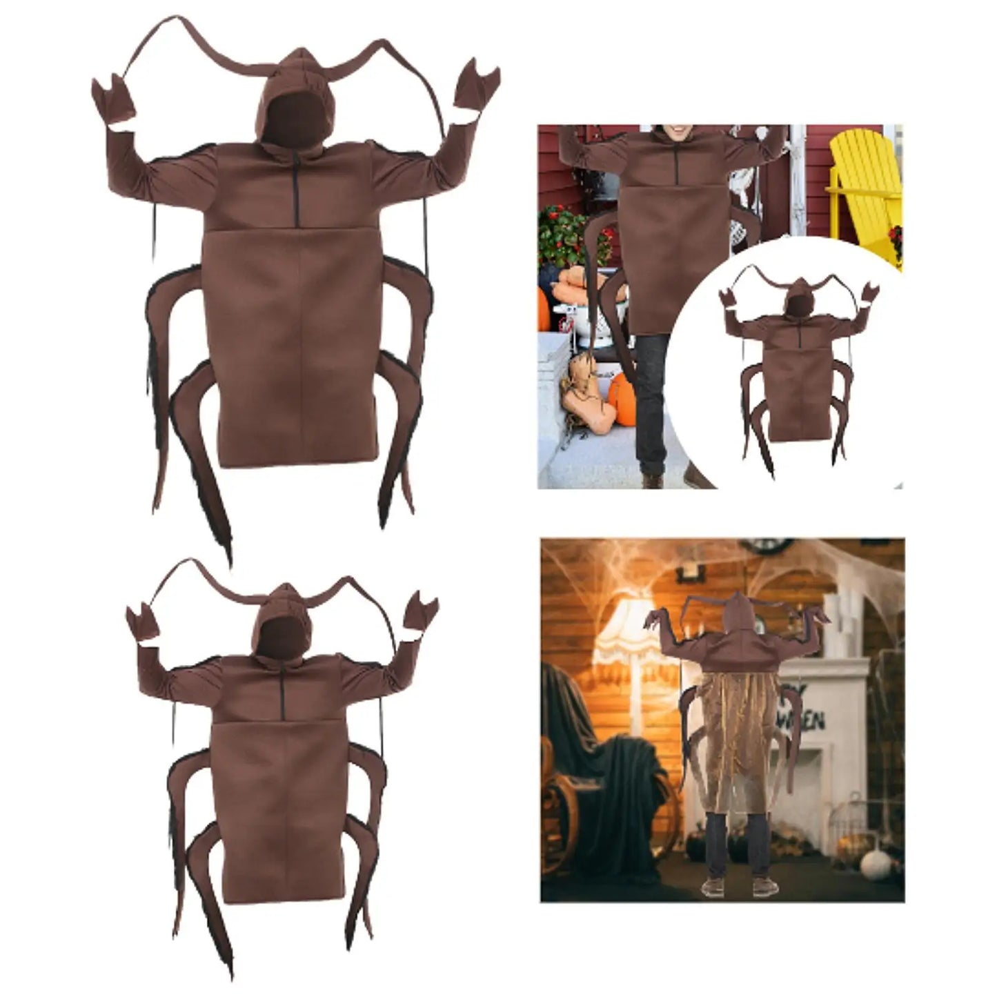 Cockroach Costume Halloween Costume for Theme Party Festival Pretend Play