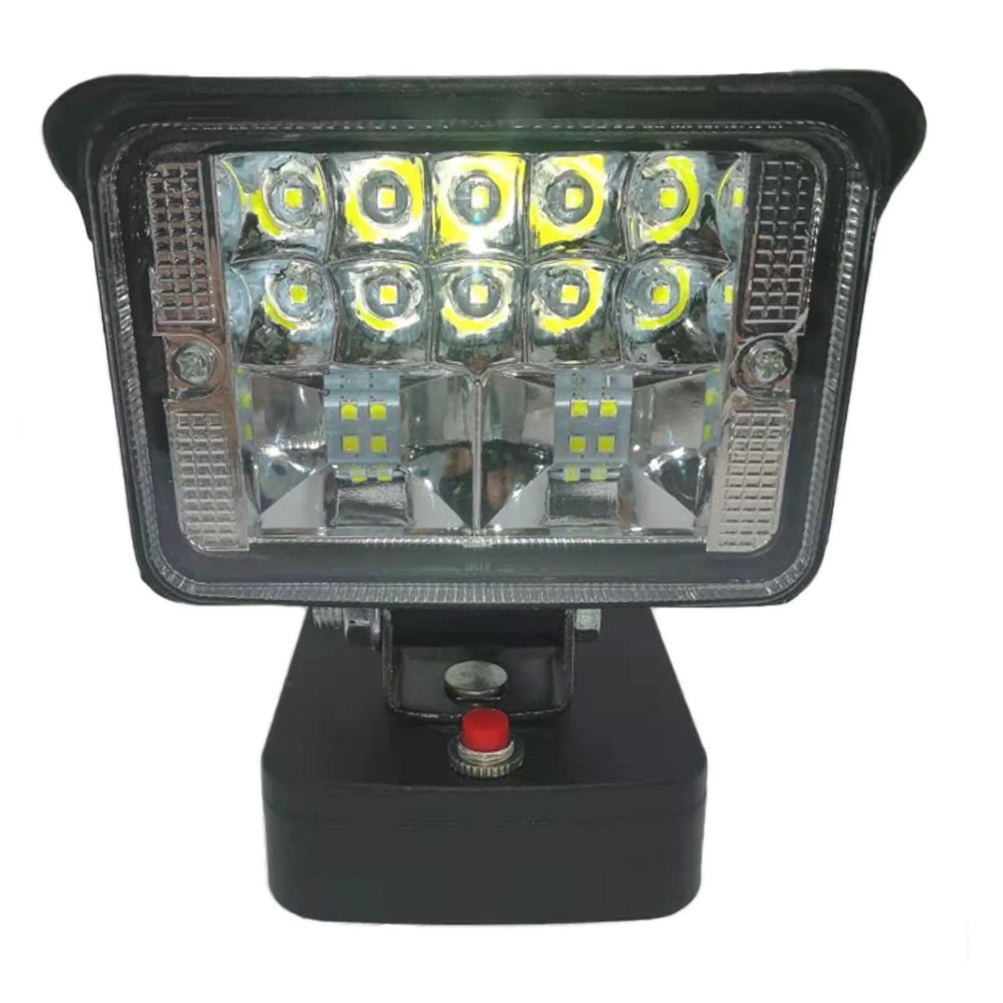 18V Portable LED Work Light Outdoor Portable Flashlight Waterproof High Power Lamp Compatible for RIDGID AEG Lithium Battery