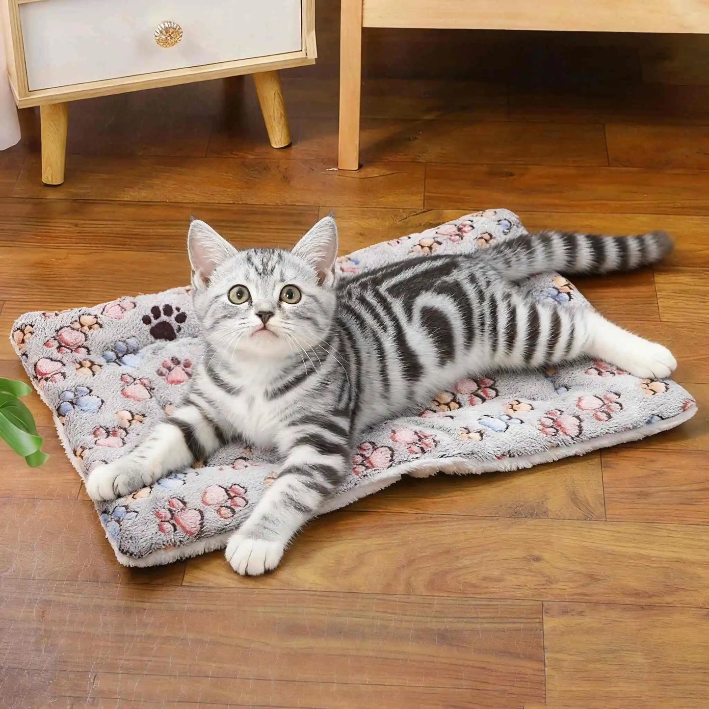 Durable Pet Blanket Plush Dog Sleeping Bed Mats Washable Cat Portable Sofa home travel suitable Warm Soft Flannel relax Towel