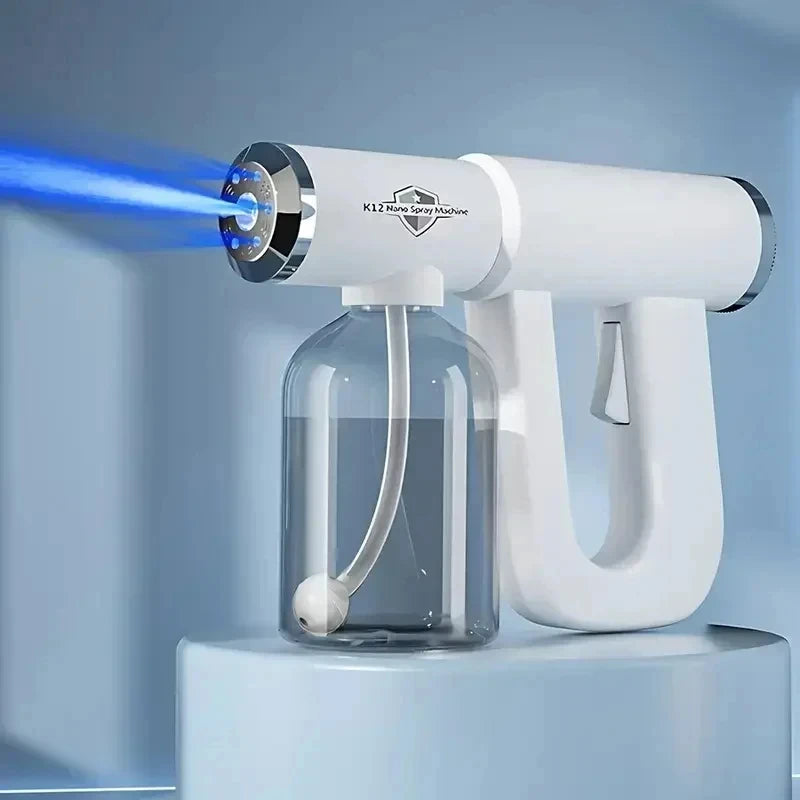 Blue Light Nano Hair Care Spray 300ML - USB Rechargeable Wireless Steam, Professional Styling Tool
