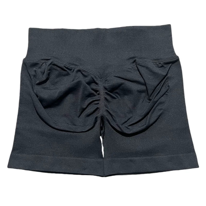HISTELLO Sports Shorts 4.5‘’ High Waist Women Yoga Workout Shorts Seamless Leggings Stretch Fitness Sweatpants Gym Short