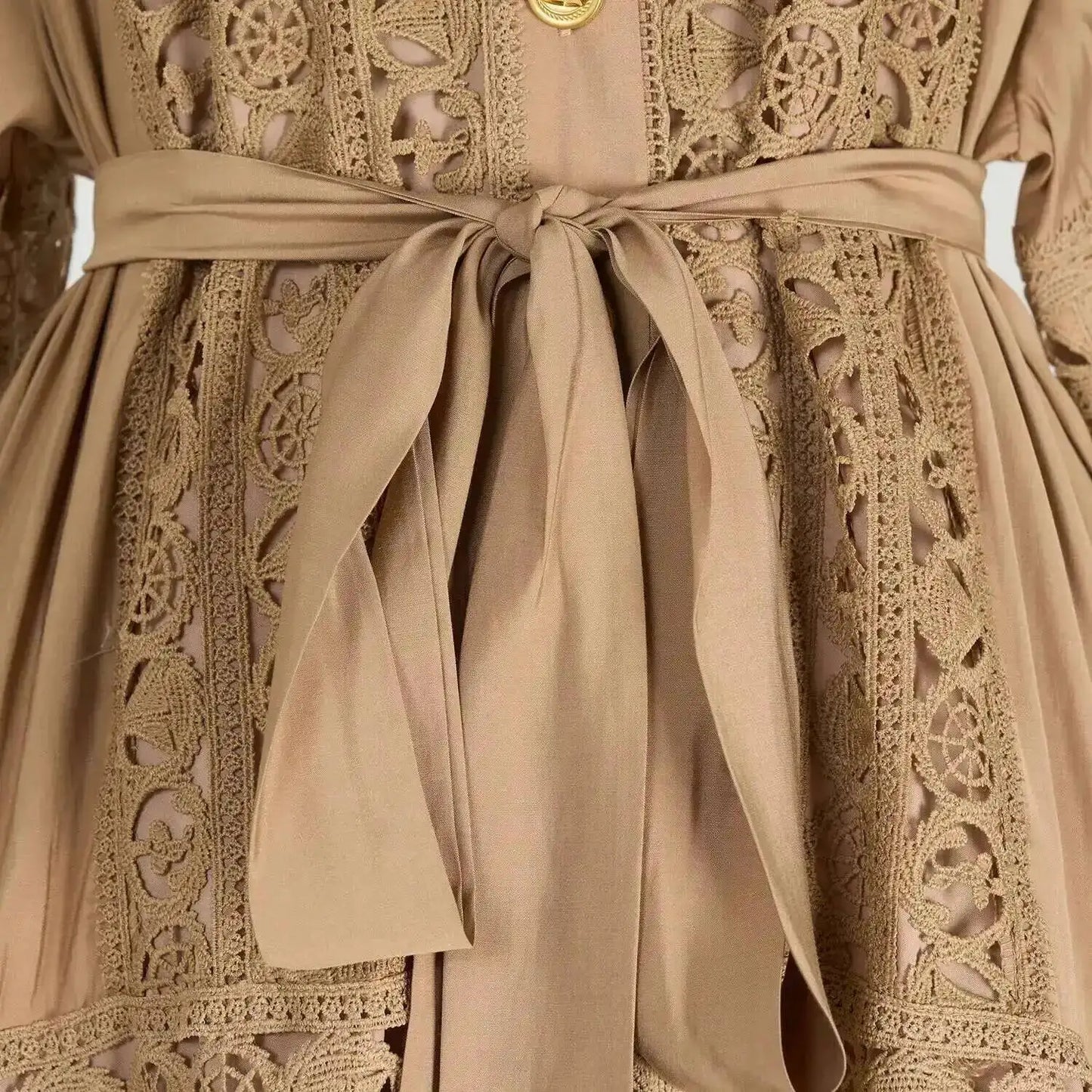 Luxury Long Maxi Dresses Shirt Women 2025 Summer Holiday Lace Embroidery Cotton Loose Big Size Hollow Out Wedding Dress White