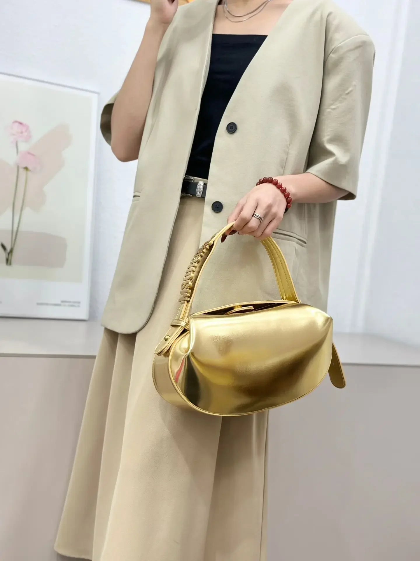 Large Capacity Diaper Bag Women Tote Handbag Shoulder Crossbody Vintage Simple Leather Commuter Luxury