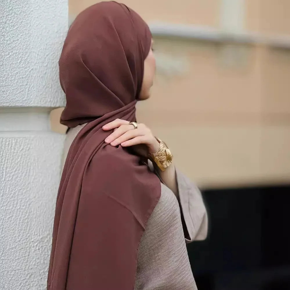 Cross-Border Muslim Women's Autumn Winter Dress Middle East Dubai Turkey Long Sleeve Midi Dress Modest Fashion Islamic Dress