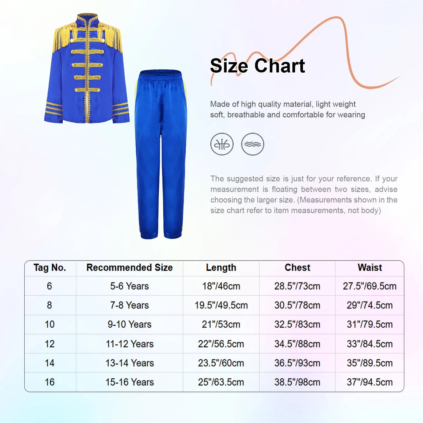 Kids Girls 60s Retro Hippie Rock Band Musician Costume Halloween Cosplay Carnival Party Circus Drummer Parade Tassel Jacket Coat