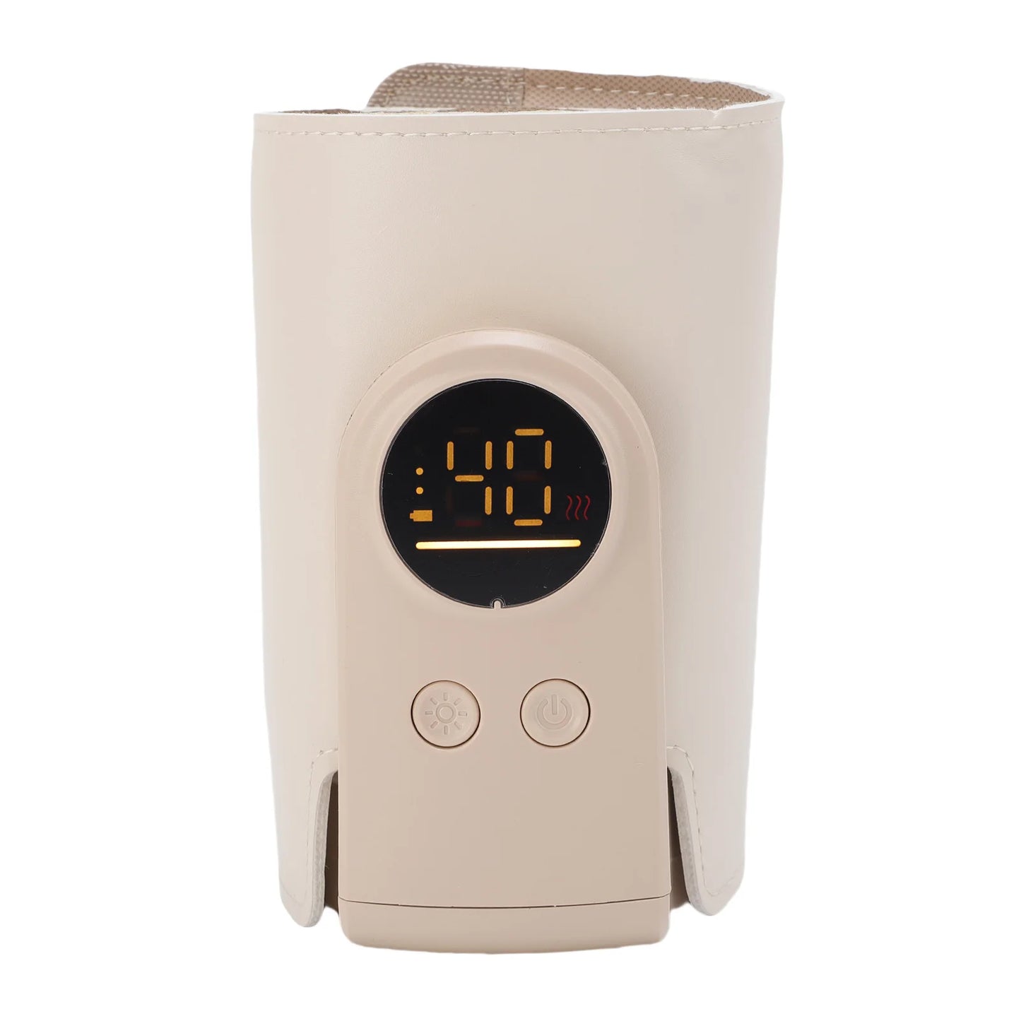 Cordless Baby Bottle Warmer Wrap Portable LED Display Fast Baby Milk Warmer Cover for Breastmilk Milk Warmer for Breastmilk