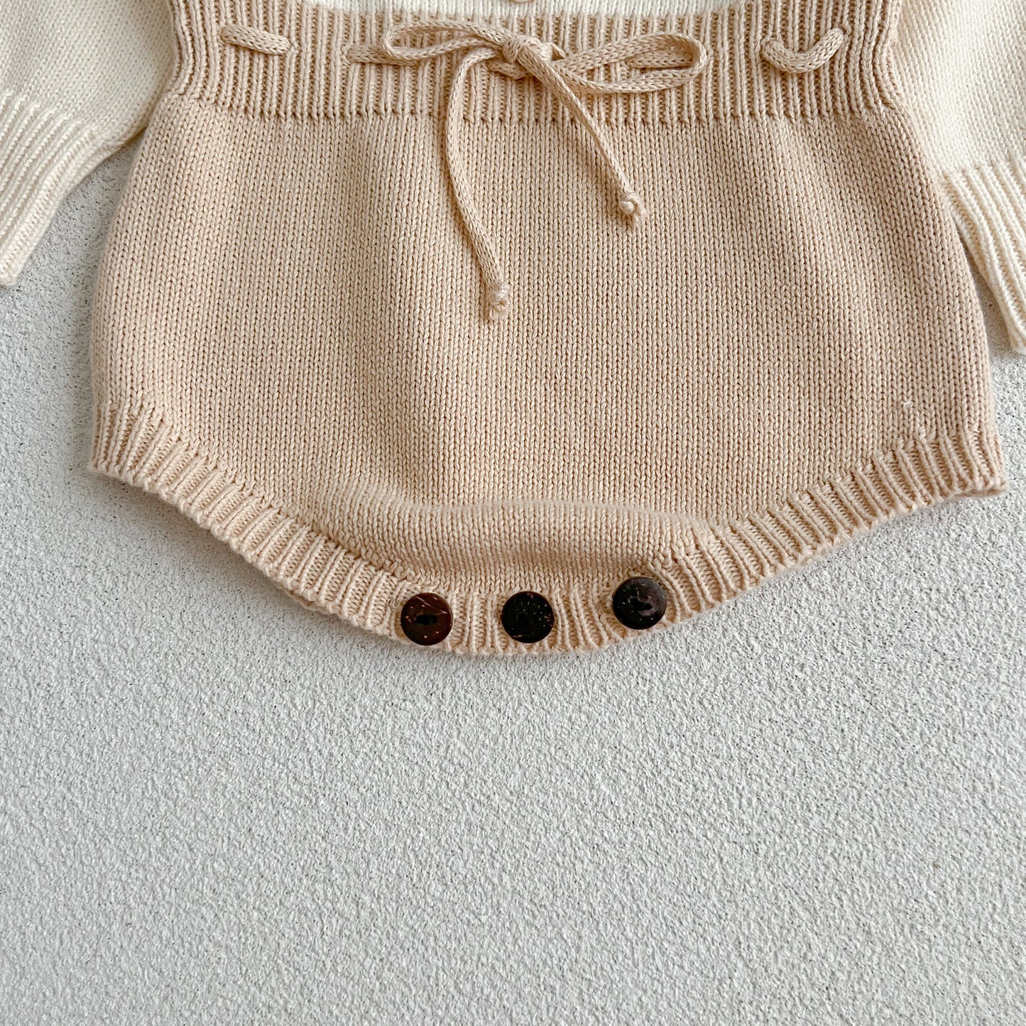 Autumn Lovely Heart Jumpsuit Infant Baby Girl Knitted Clothes Love Romper Bodysuit Outfit Spring Cotton Knitted Sweater Bodysuit