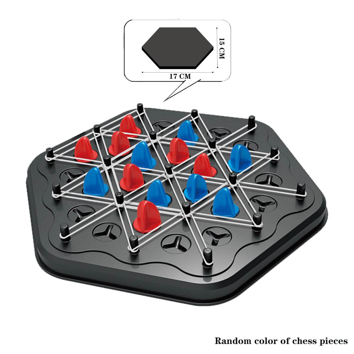 Triangle Chess Splendor Duel Board Game Strategy Game for Kids and Adults Fun Family Game Logic Chess Track Tables Game Toys