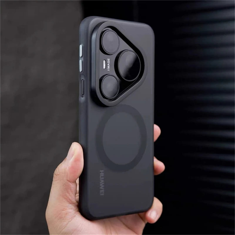 For Huawei Pura 80 Ultra case Pura 70 80 Pro Plus Magnetic Matte Clear Case Hard Shell Shockproof Bumper Protective Cover