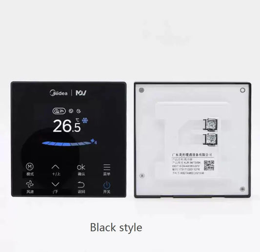 New Midea remote control supports TR V8 color screen remote controller WDC3-86T wifi 17317100008676 KJR-86S KJR-86T5/BK wifi