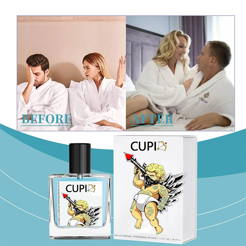 Cupid Perfume Original Cologne Perfume Natural Contain Pheromone Lasting Fragrance Floral Plant Fragrance Fresh Charm Perfume