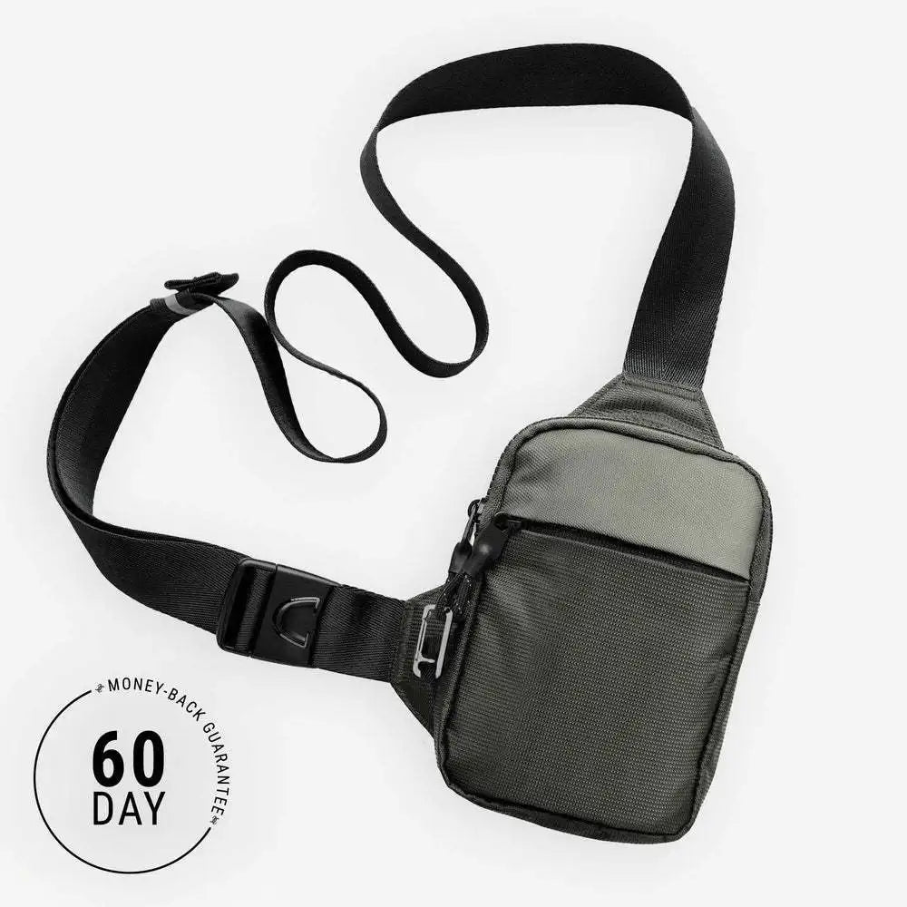 Mini Sport Chest Bag for Men And Women Small Backpack Crossbody Phone Bag Fashionable RFID Anti-Theft